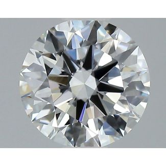 0.82 Carat Round F VVS1 EX GIA Natural Diamond