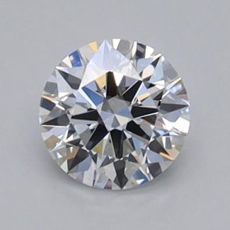 0.35 Carat Round D VVS1 EX GIA Natural Diamond