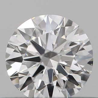 0.35 Carat Round E VS2 EX GIA Natural Diamond