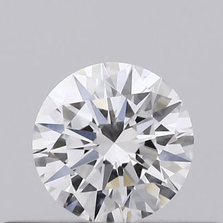 0.23 Carat Round E SI1 EX GIA Natural Diamond