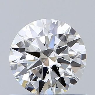 0.71 Carat Round F SI1 EX GIA Natural Diamond