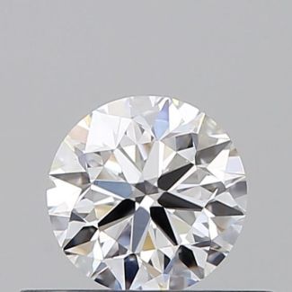 0.4 Carat Round D VVS2 VG GIA Natural Diamond