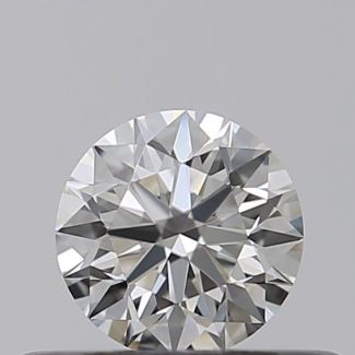 0.3 Carat Round I VVS1 EX GIA Natural Diamond