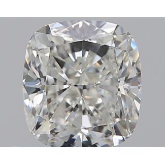 0.8 Carat Cushion Brilliant H VVS1 - EX VG GIA Natural Diamond