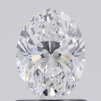 0.81 Carat Oval D SI2 - EX VG GIA Natural Diamond