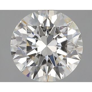 1.2 Carat Round F VVS2 EX GIA Natural Diamond