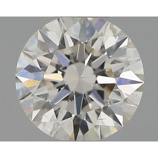 0.30 Carat Round F SI2 EX IGI Natural Diamond