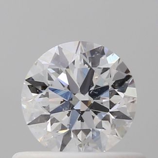 0.50 Carat Round E SI1 VG G GIA Natural Diamond