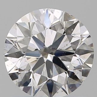 1.00 Carat Round F SI1 EX GIA Natural Diamond