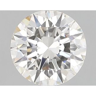 0.74 Carat Round H VVS1 EX GIA Natural Diamond