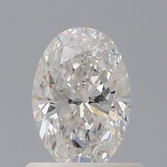 0.70 Carat Oval F SI2 - EX GD GIA Natural Diamond