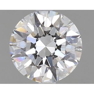 0.81 Carat Round D VVS1 EX GIA Natural Diamond