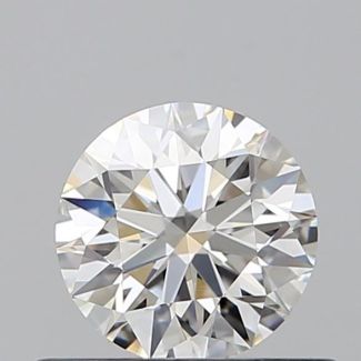 0.51 Carat Round G VVS1 EX GIA Natural Diamond