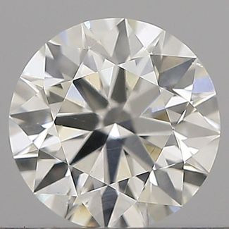 0.56 Carat Round H VS2 EX IGI Natural Diamond