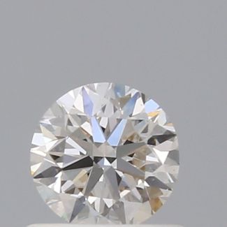 0.60 Carat Round J VS1 VG EX GIA Natural Diamond