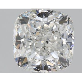 1.61 Carat Cushion Brilliant F VS1 - EX GIA Natural Diamond