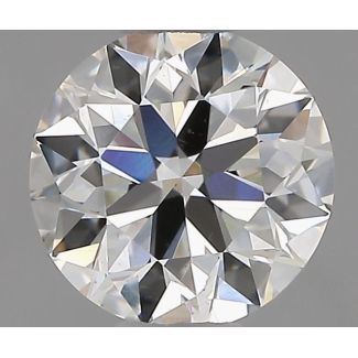 0.9 Carat Round H VS2 EX GIA Natural Diamond