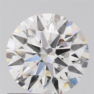 0.71 Carat Round F VS1 EX GIA Natural Diamond