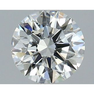 1.02 Carat Round H VVS1 EX GIA Natural Diamond