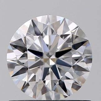 0.70 Carat Round D VS2 EX GIA Natural Diamond