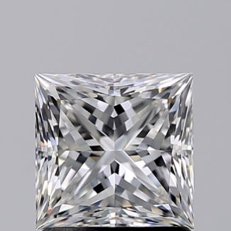 1.28 Carat Princess E VVS2 - EX GIA Natural Diamond