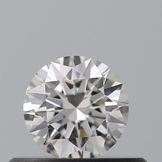 0.30 Carat Round F SI1 EX GIA Natural Diamond