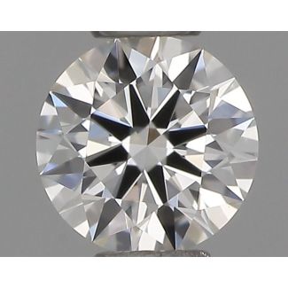 0.23 Carat Round G VVS2 EX GIA Natural Diamond