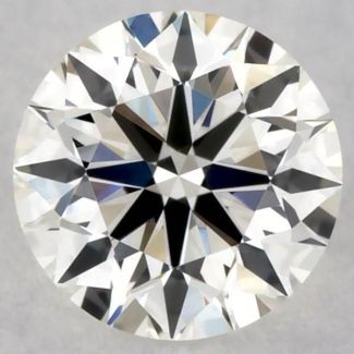 0.24 Carat Round I VVS1 EX GIA Natural Diamond