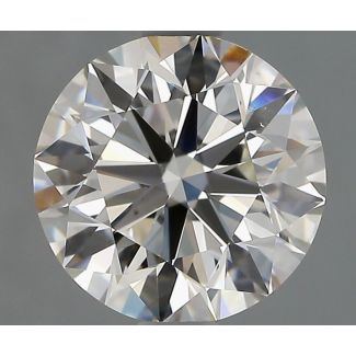 1.7 Carat Round H VS2 EX IGI Natural Diamond