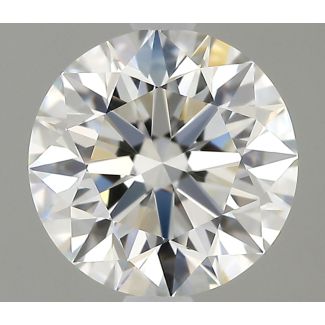 1.0 Carat Round H VVS2 EX GIA Natural Diamond