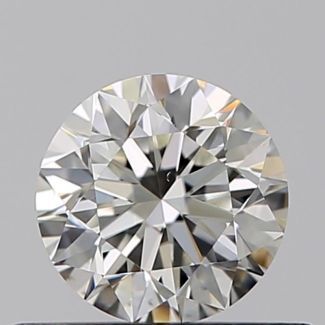 0.40 Carat Round I VS2 VG GIA Natural Diamond