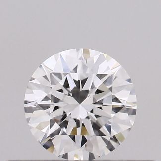 0.24 Carat Round D VVS1 EX VG GIA Natural Diamond