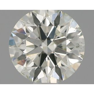 0.71 Carat Round H SI1 EX VG IGI Natural Diamond