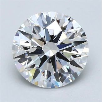 1.57 Carat Round G VS2 EX GIA Natural Diamond