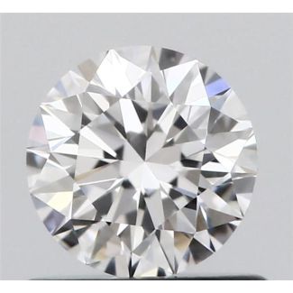 0.57 Carat Round D FL EX GIA Natural Diamond