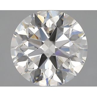 1.5 Carat Round F VS2 EX GIA Natural Diamond