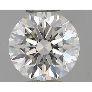 0.31 Carat Round H IF EX IGI Natural Diamond