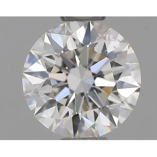 0.56 Carat Round H VS2 EX IGI Natural Diamond