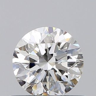 0.50 Carat Round G VVS2 VG EX GIA Natural Diamond