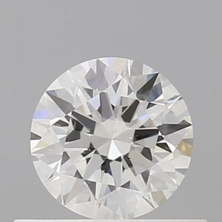 0.5 Carat Round G VS2 EX GIA Natural Diamond