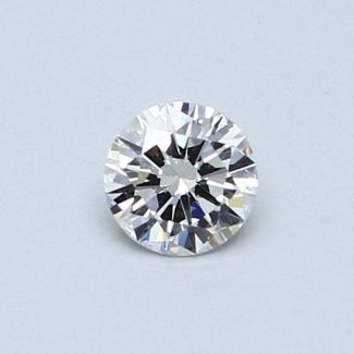 0.36 Carat Round D VVS2 VG EX GIA Natural Diamond