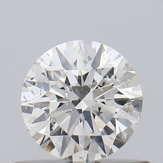 0.5 Carat Round G SI2 EX VG IGI Natural Diamond