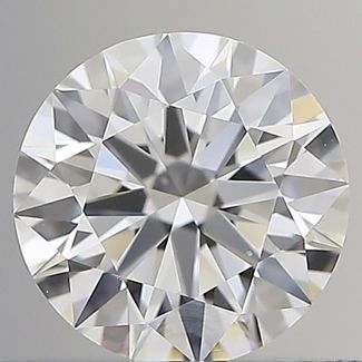 0.60 Carat Round E VS1 EX GIA Natural Diamond