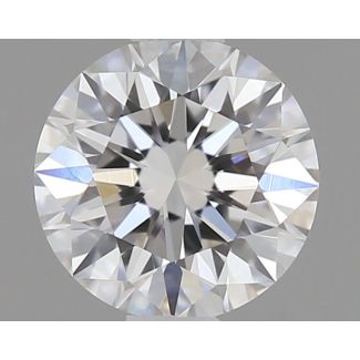 0.32 Carat Round E VVS1 EX GIA Natural Diamond