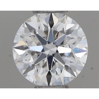 0.40 Carat Round F VS1 EX GIA Natural Diamond