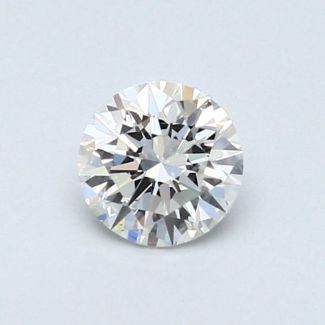 0.46 Carat Round H SI1 VG GIA Natural Diamond