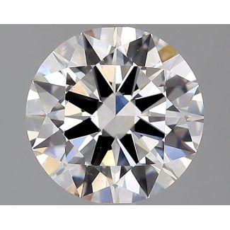 2.01 Carat Round H VS2 EX GIA Natural Diamond