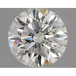 0.5 Carat Round H VS2 EX GD GIA Natural Diamond