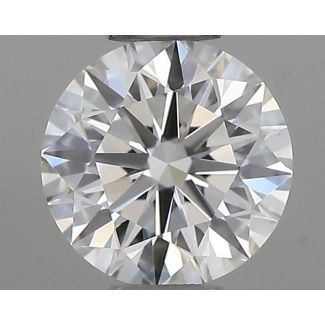 0.37 Carat Round H IF EX IGI Natural Diamond