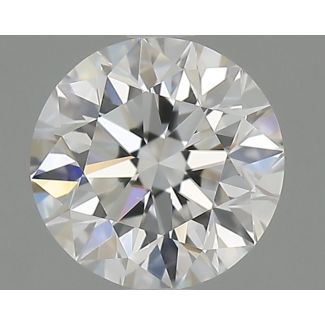 0.5 Carat Round E VVS2 EX GD GIA Natural Diamond